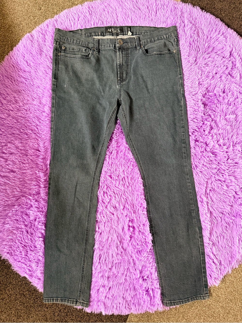 Rude Super Skinny Jeans 38x32 Men’s